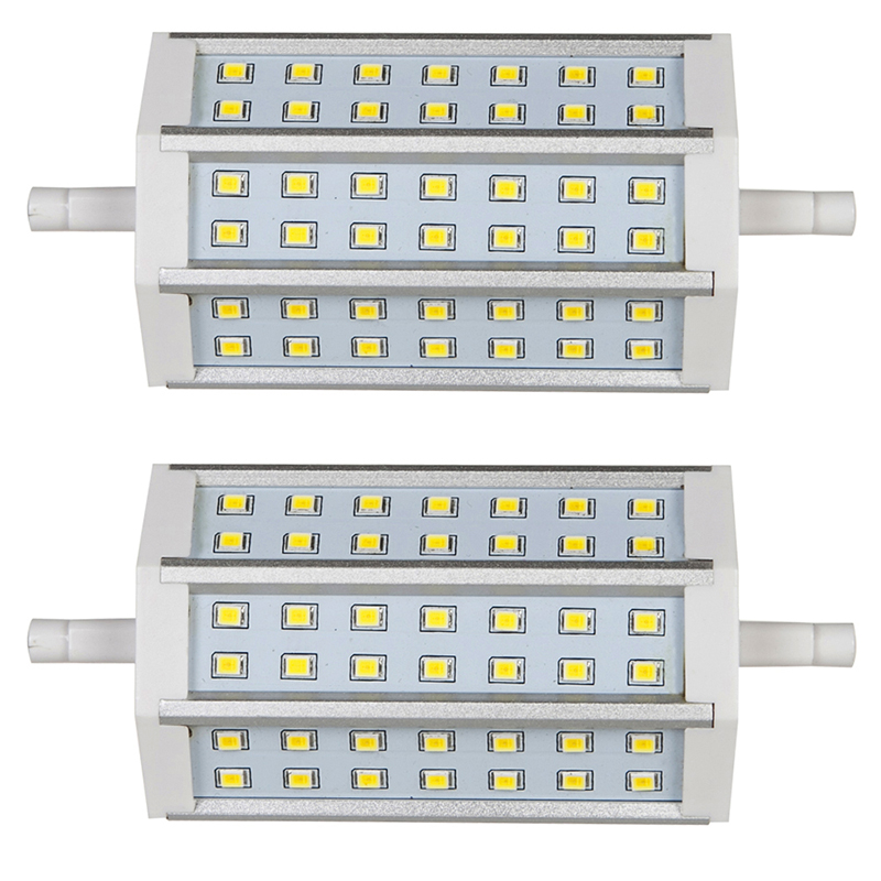 AC100-130V Dimmable 118mm R7s LED Bulb, 10 Watts, 85W Equivalent, 2-Pack
